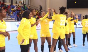 CAN Handball : Regardez la folle ambiance dans les vestiaires après la 3e victoire des Lionnes du Sénégal