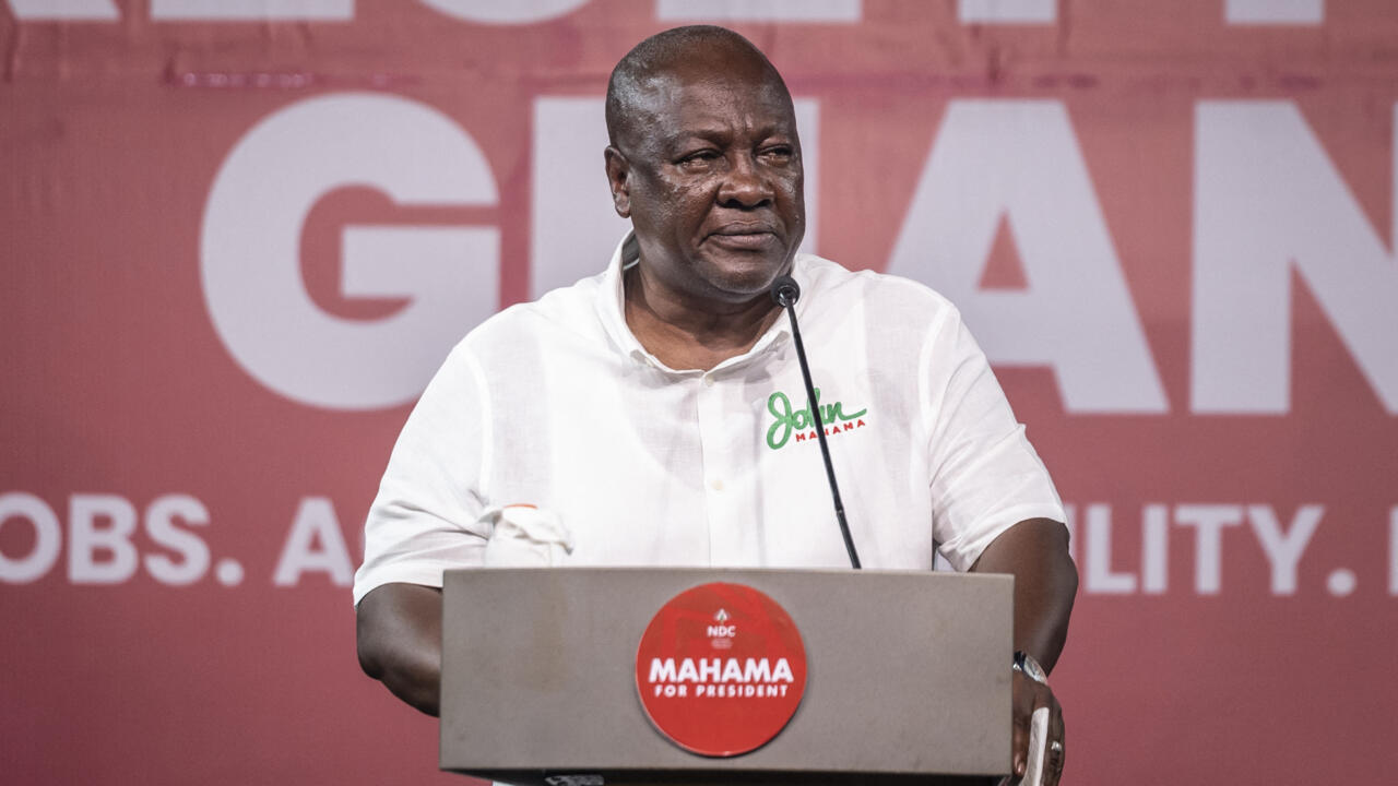 Ghana, le candidat de l’opposition John Mahama remporte la présidentielle