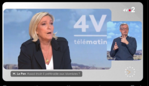 Marine Le Pen sur la Syrie : Entre la peste et le choléra, un choix impossible