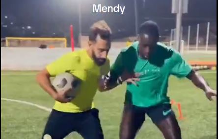 En vacance au Sénégal, Benjamin Mendy s’entraine avec le préparateur physique des Lions (vidéo)