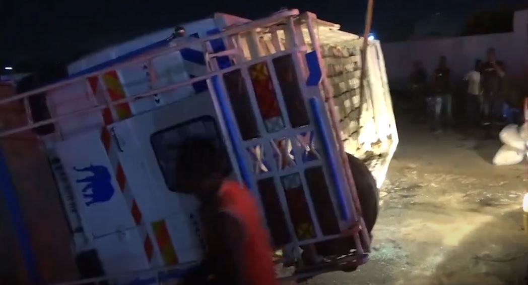 Un « Ndiaga Ndiaye » se renverse à Touba : le pire évité de justesse