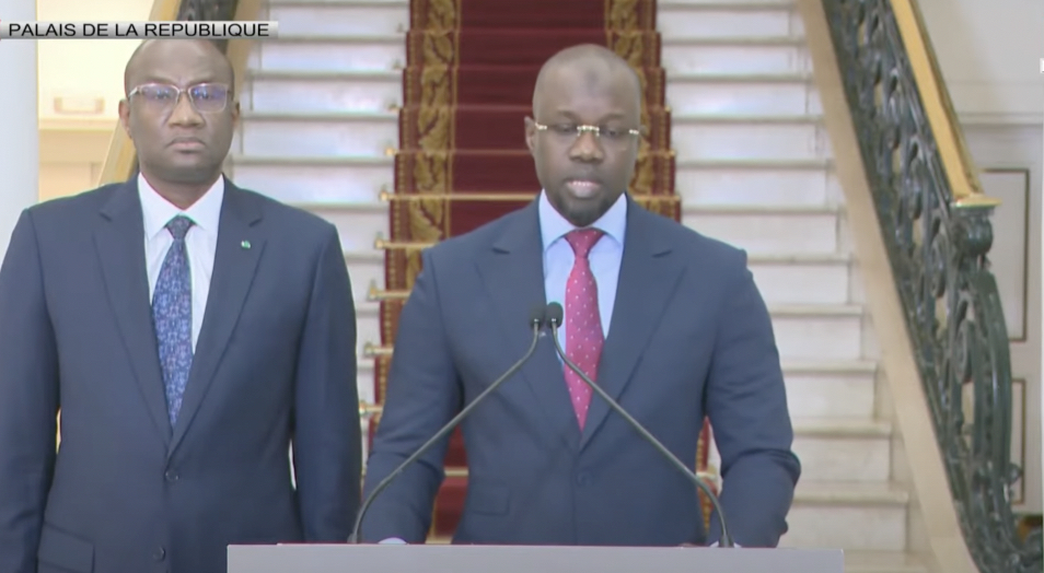 Remaniement ministériel : suivez en direct la déclaration du Premier ministre Ousmane Sonko (vidéo)