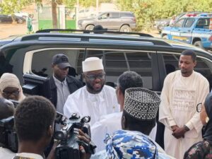 Ndiassane : Les images de la visite du président de l’Assemblée nationale…