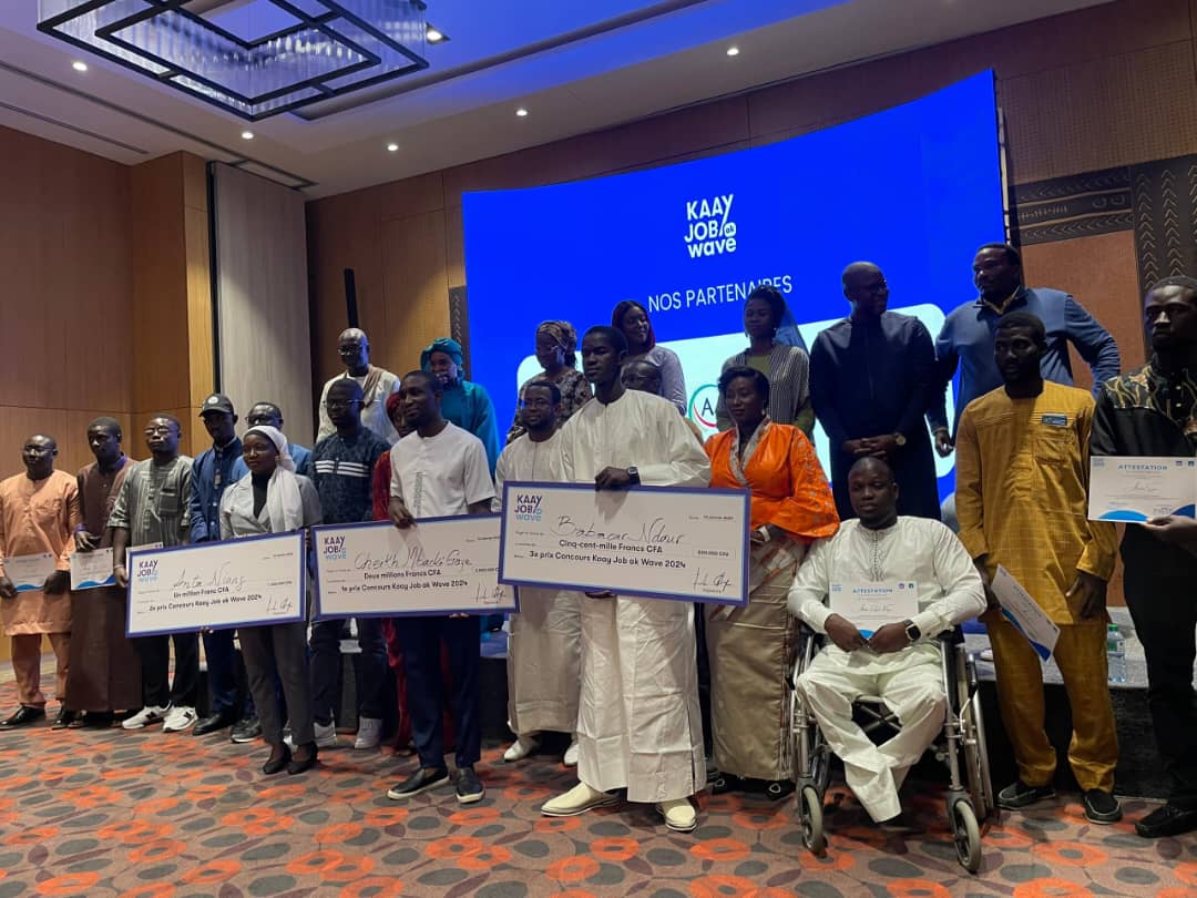 Concours «Kaay job ak Wave» : Les jeunes entrepreneurs sénégalais à l’honneur