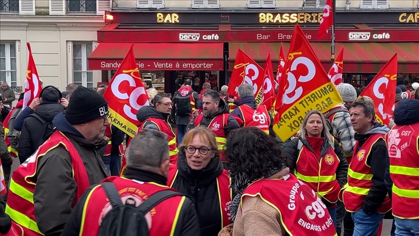 France : Manifestation à Paris contre les suppressions d’emplois dans l’industrie