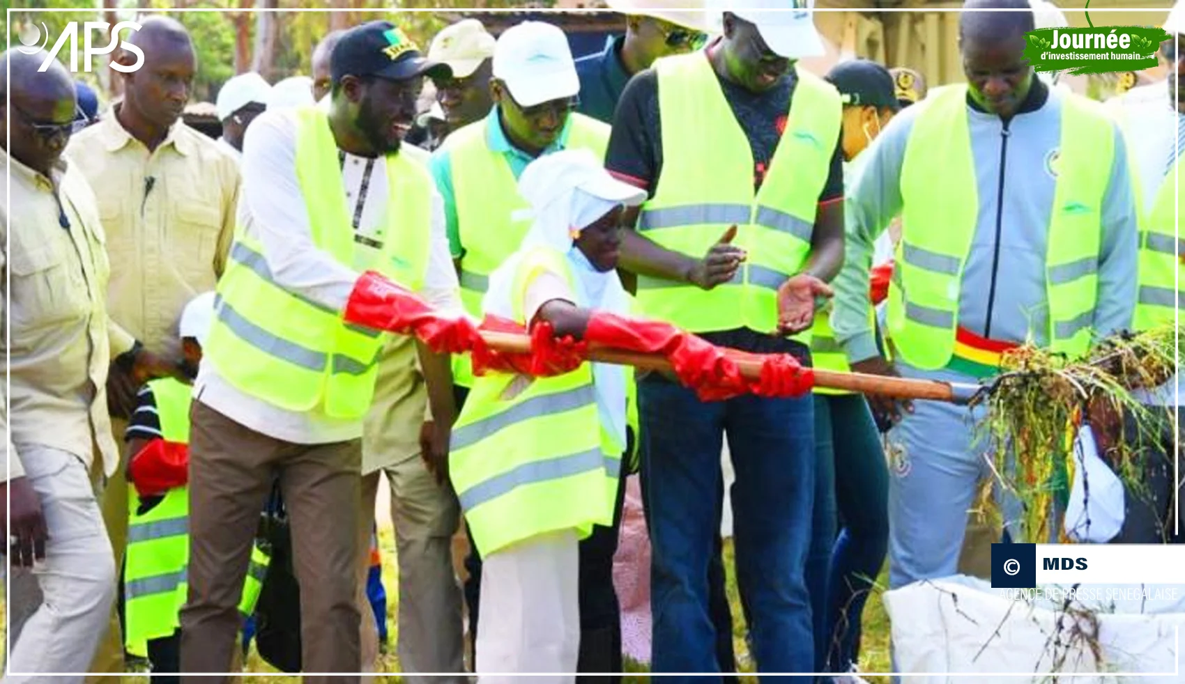 Le Président Bassirou Diomaye Faye inaugure la journée nationale de nettoiement à Yeumbeul