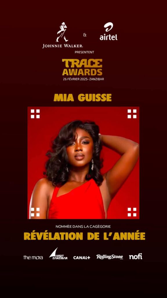 Mia Guissé en lice pour les Trace Awards : l