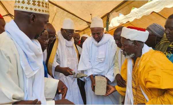 Pose de la première pierre à Sédhiou : La mosquée de Montagne Rouge voit le jour