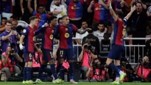 Supercoupe d’Espagne : le FC Barcelone triomphe face au Real Madrid