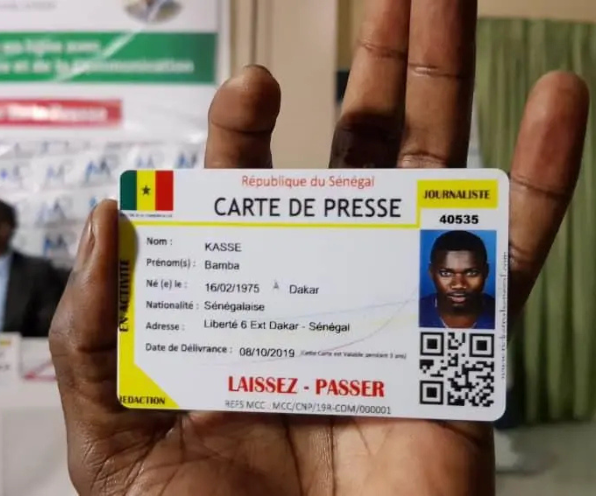 Vers une prolongation de la validité des cartes de presse au Sénégal