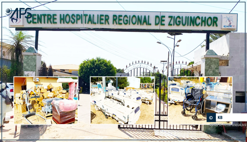 Ziguinchor : un don médical de 150 millions FCFA pour l’hôpital régional