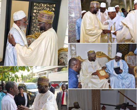 Visite de courtoisie : Le président de l’Assemblée nationale El Malick Ndiaye en tournée auprès des autorités religieuses