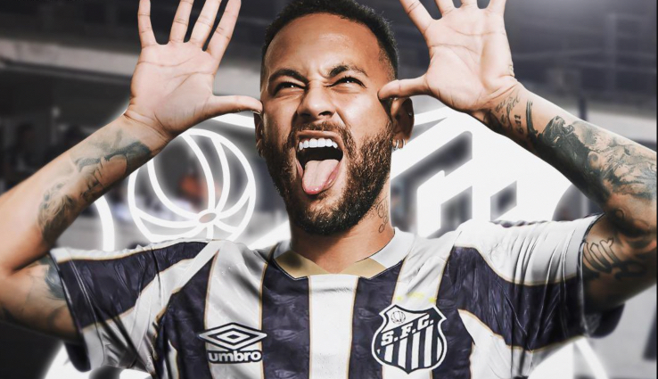 Neymar rejoint le club brésilien Santos après avoir résilié son contrat avec Al Hilal (Photo)