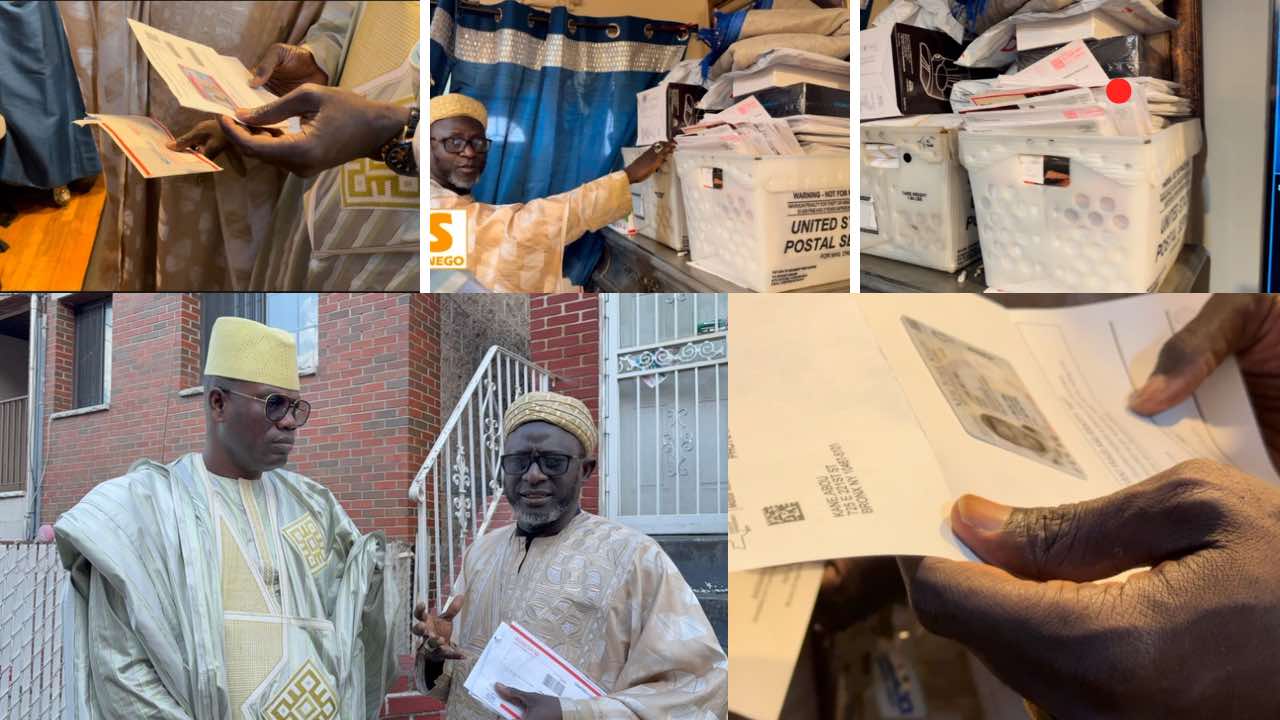 Etats-Unis : Cheikh Abdou B. Doli et Omar Niass face aux documents abandonnés par des Sénégalais (Senego TV)