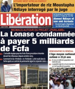 Découvrez les Unes des journaux sénégalais du jeudi 06 février 2025