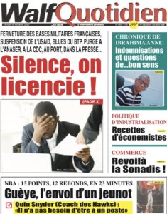 Découvrez les Unes des journaux sénégalais du lundi 10 février 2025