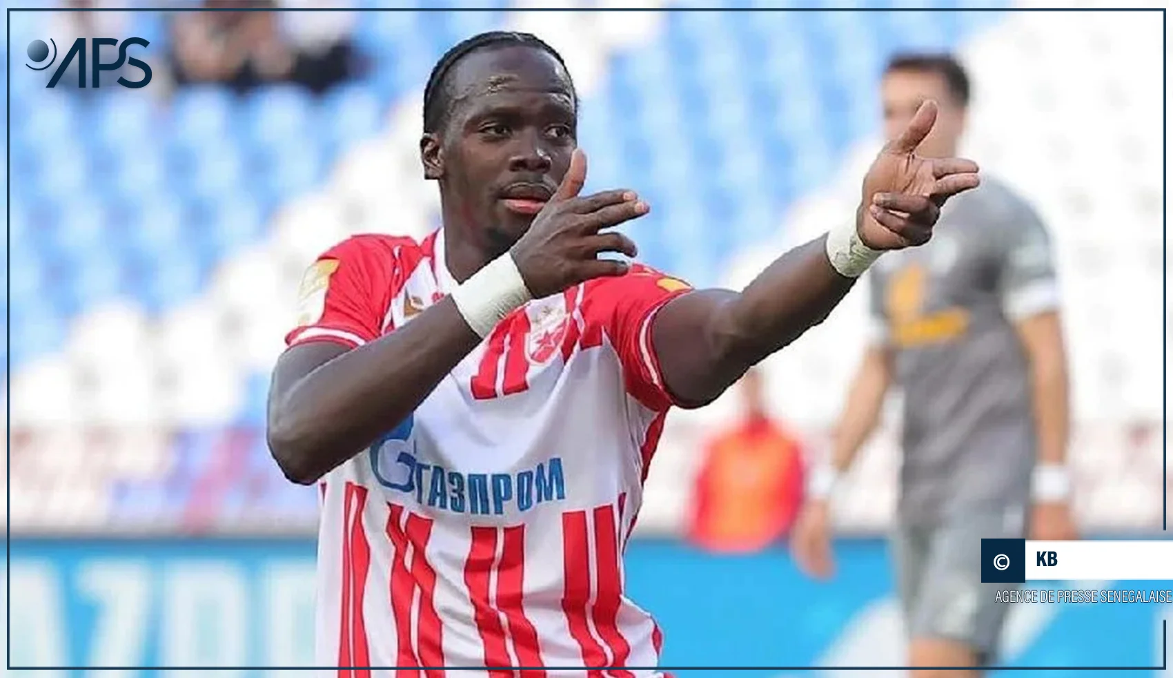 Chérif Ndiaye brille avec un doublé pour l’Étoile rouge de Belgrade