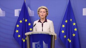 Europe soutient militairement l’Ukraine, affirme Ursula von der Leyen