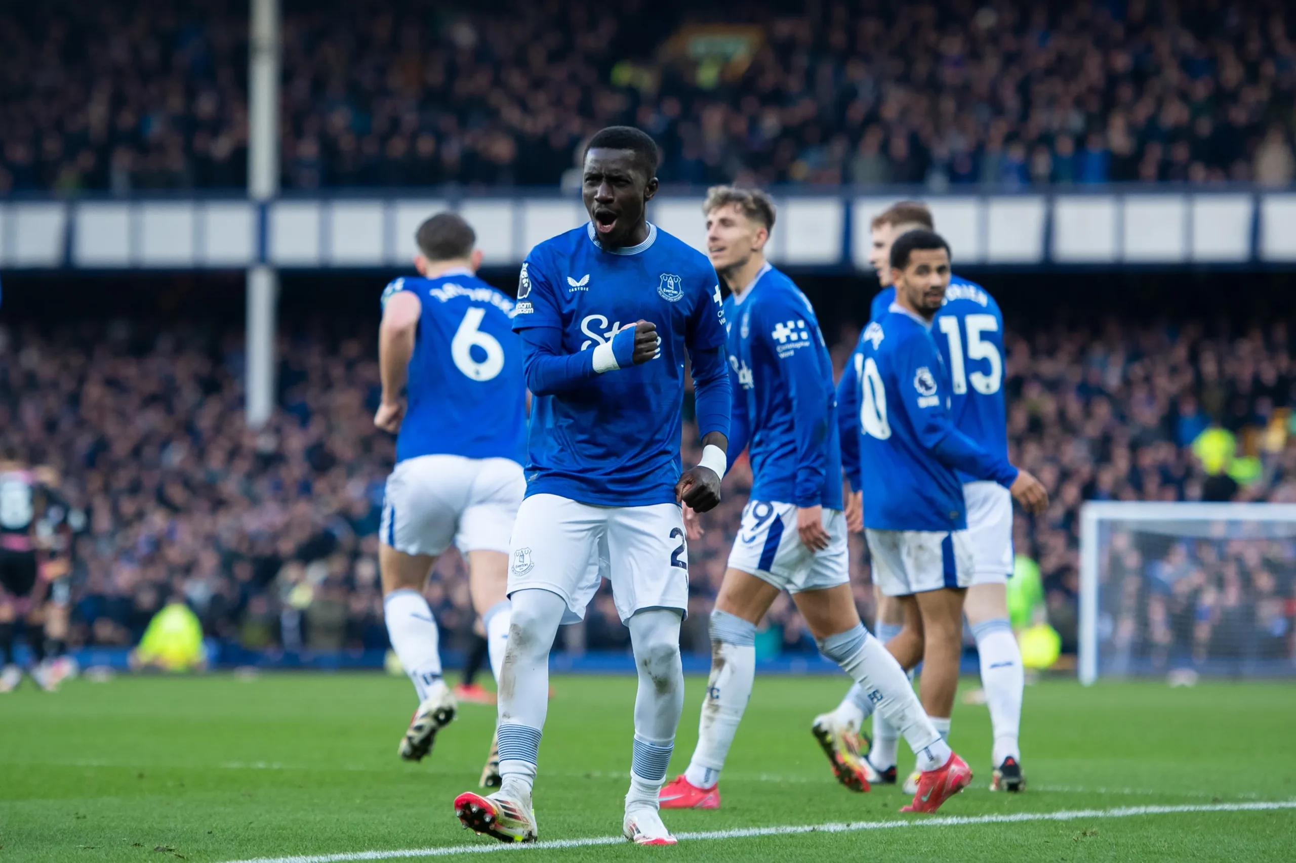 Idrissa Gueye atteint son 200e match avec Everton