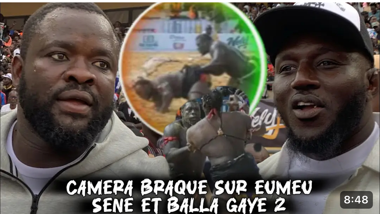 Lutte sénégalaise : L’amère défaite de Ama Baldé face à Franc sous les yeux de Eumeu Sène et Balla Gaye 2