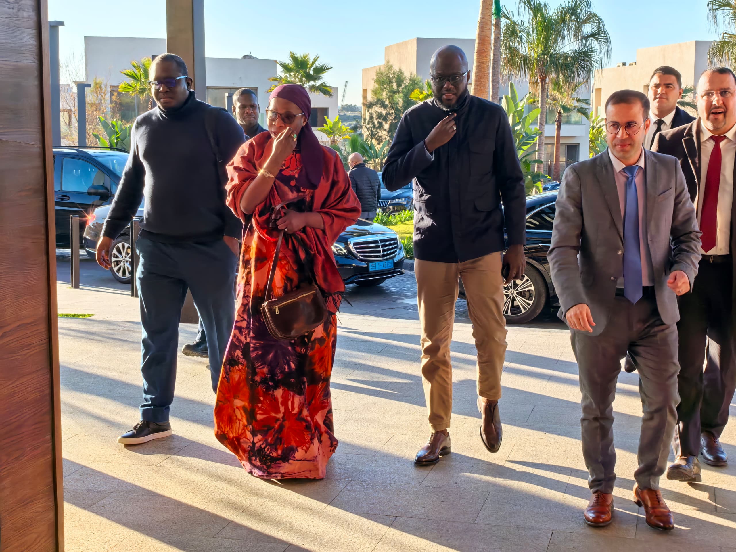 Malick Ndiaye rencontre les présidents des parlements africains à Casablanca