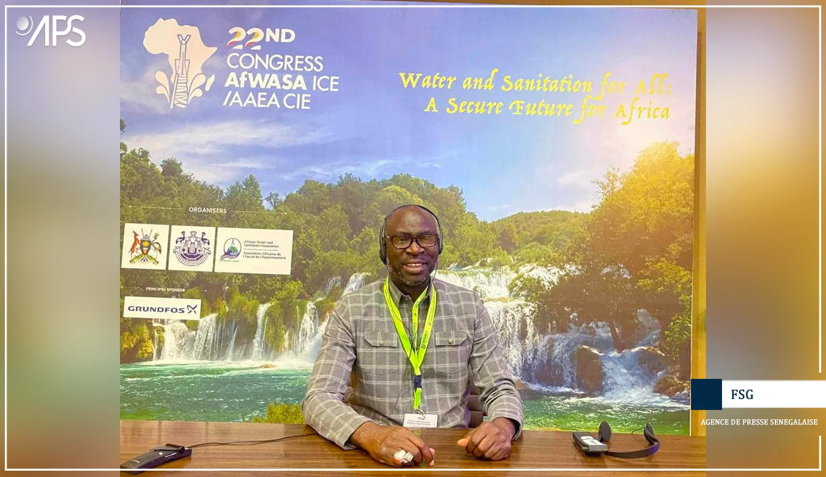 Moussa Thiam élu président de l’Association des journalistes de l’eau et de l’assainissement en Afrique