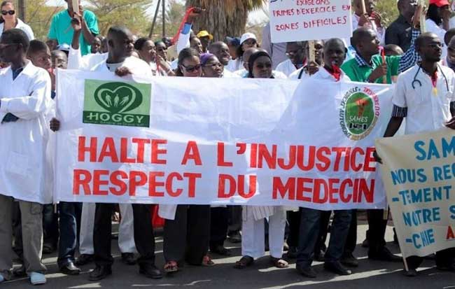 Mouvement de grève imminent dans le secteur médical sénégalais