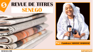 Presse Du Jour : Diomaye Faye réinvente le Setal sunu Rew (Senego TV)