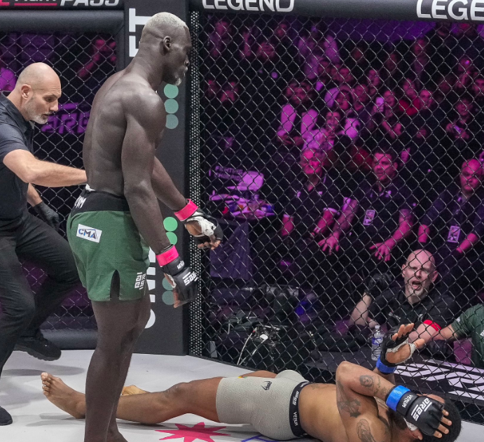 MMA : le Sénégalais Moustapha Diakhaté s’impose par KO au premier round – Regardez !