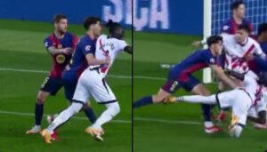 Liga: Pathé Ciss fustige l’arbitrage après la défaite du Rayo Vallecano face au FC Barcelone (Vidéo)