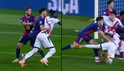 Liga: Pathé Ciss fustige l’arbitrage après la défaite du Rayo Vallecano face au FC Barcelone (Vidéo)