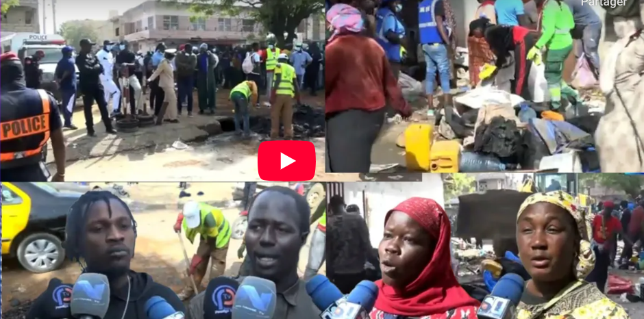 Déguerpissement au marché central de Thiès : Les marchands  fustigent contre … (vidéo)