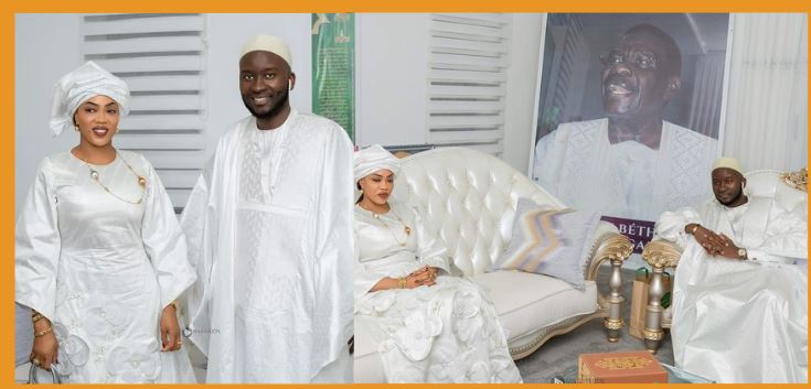 Moments de cordialité entre la veuve de Cheikh Béthio et Oustaz Modou Fall… (photos)