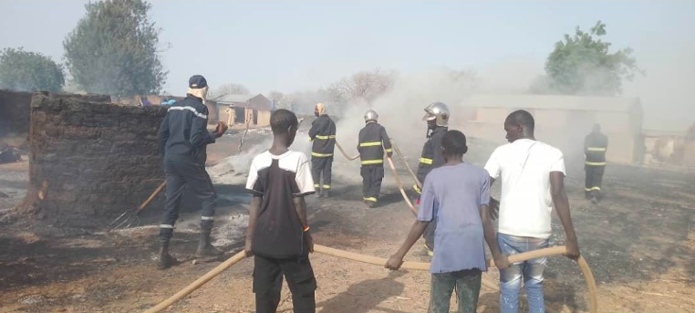 Incendie dévastateur à Keur Frang (Saly Escale): 64 concessions ravagées, des familles sinistrées (images)