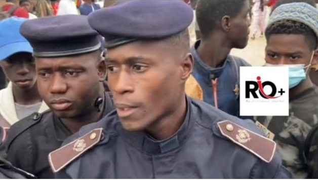 À Rufisque, un policier plébiscité pour son approche singulière face à la colère publique