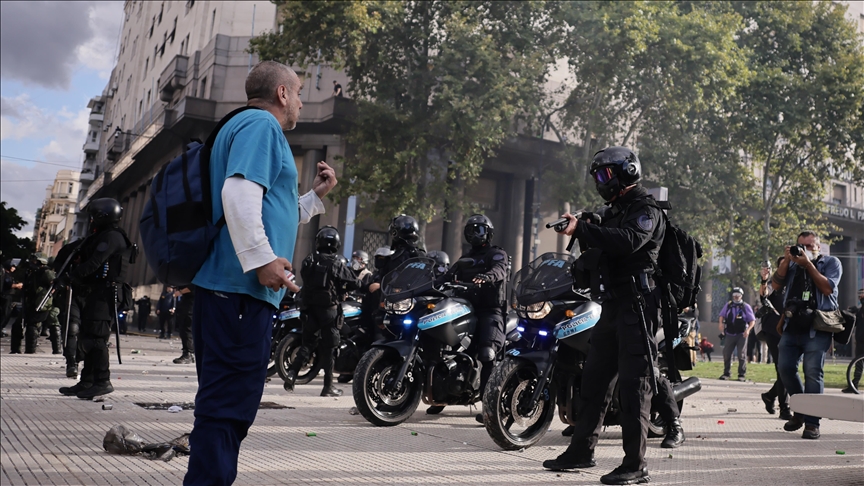 Argentine : Violents affrontements à Buenos Aires lors d’une manifestation