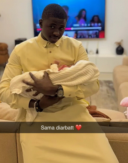 Dj Kheucha et le bébé de Racky Aidara : un moment tendre capturé