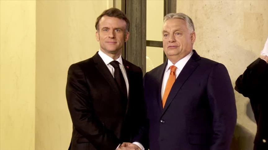 France : Emmanuel Macron rencontre Viktor Orban à l’Élysée