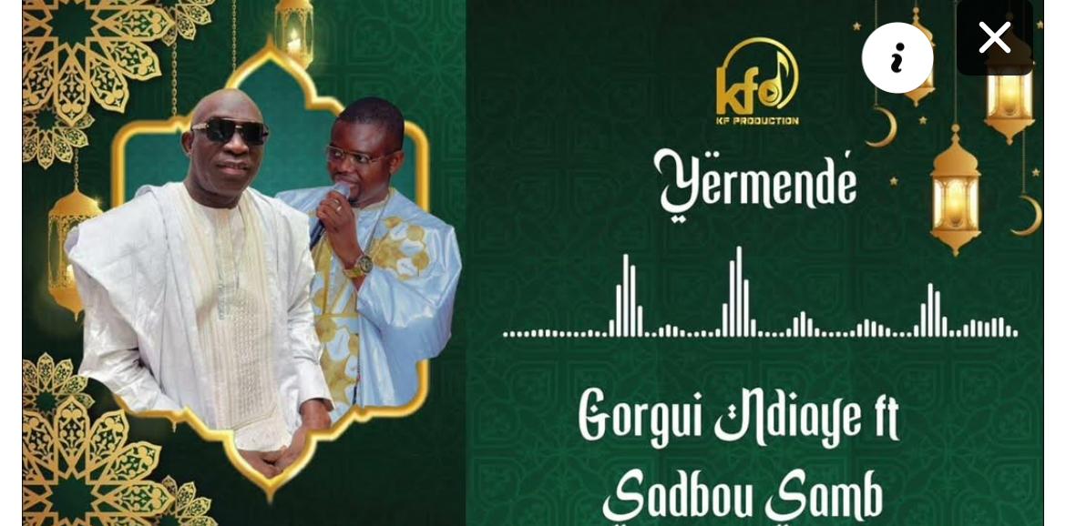 Gorgui Ndiaye sort « Yeurmandé » en collaboration avec Sadibou Samb pour le Ramadan