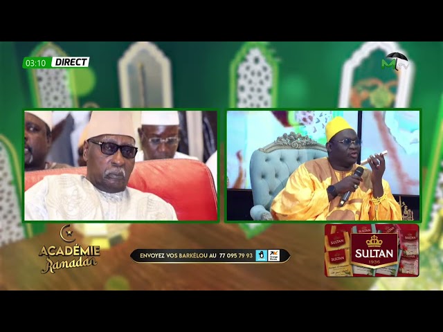 Intervention en direct du Khalife Général des Tidianes sur « Académie Ramadan »