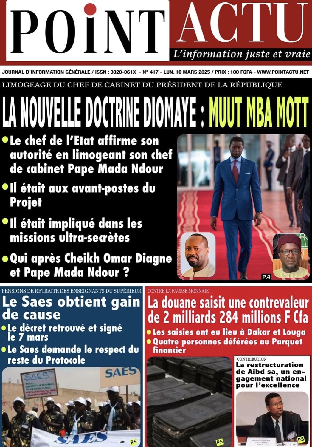 La Matinale Senego : Guy Marius Sagna et Khady Saliou en appellent à Ousmane Sonko