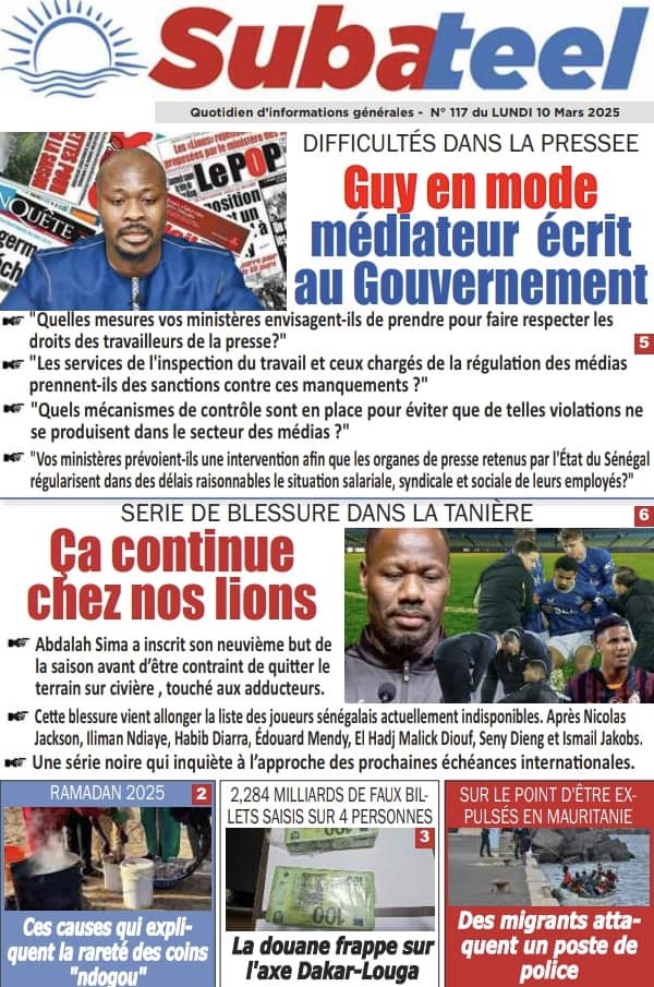 La Matinale Senego : Guy Marius Sagna et Khady Saliou en appellent à Ousmane Sonko