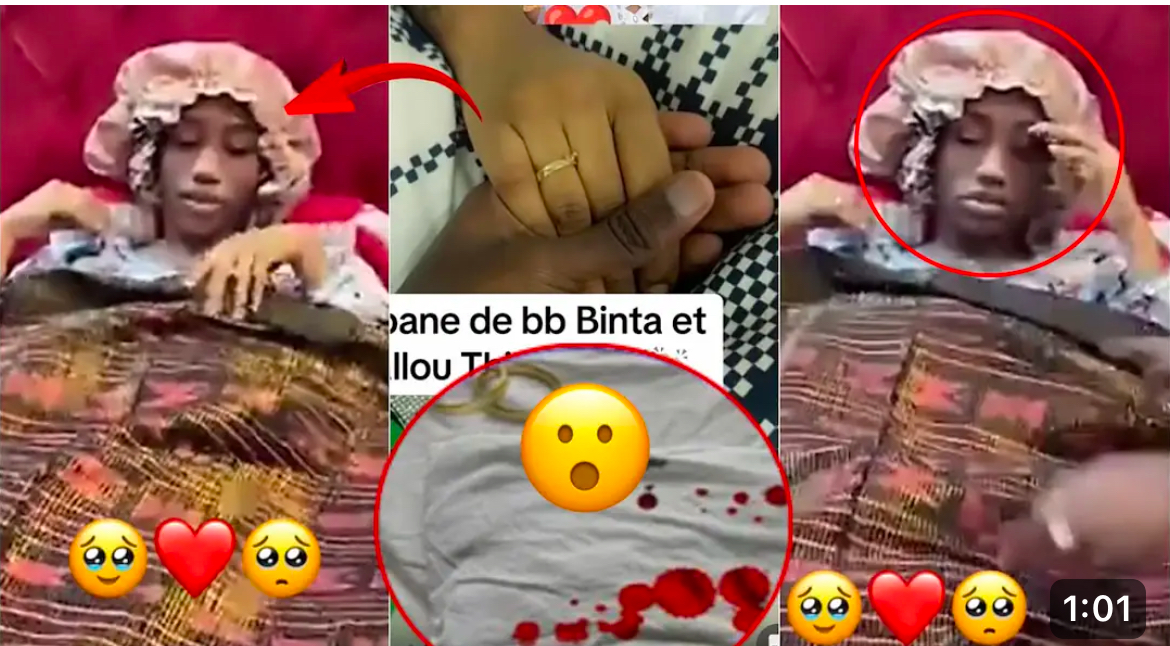 Nuit de noces émotive pour Bébé Binta et Fallou