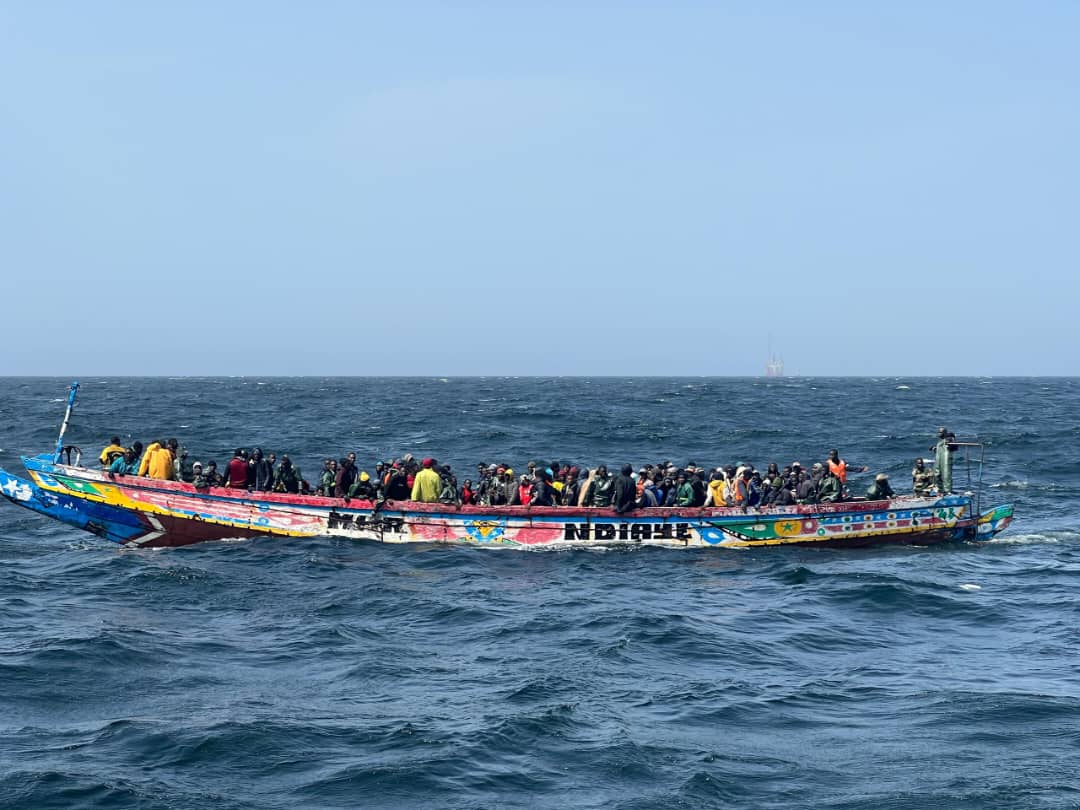 Sénégal: Un mort et plus de 230 migrants de différentes nationalités secourus au large de Sangomar