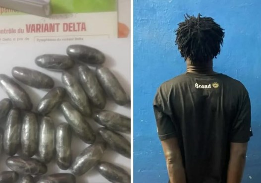 Ziguinchor : Un passager nerveux trahi par son comportement, interpellé avec 26 boulettes de cocaïne