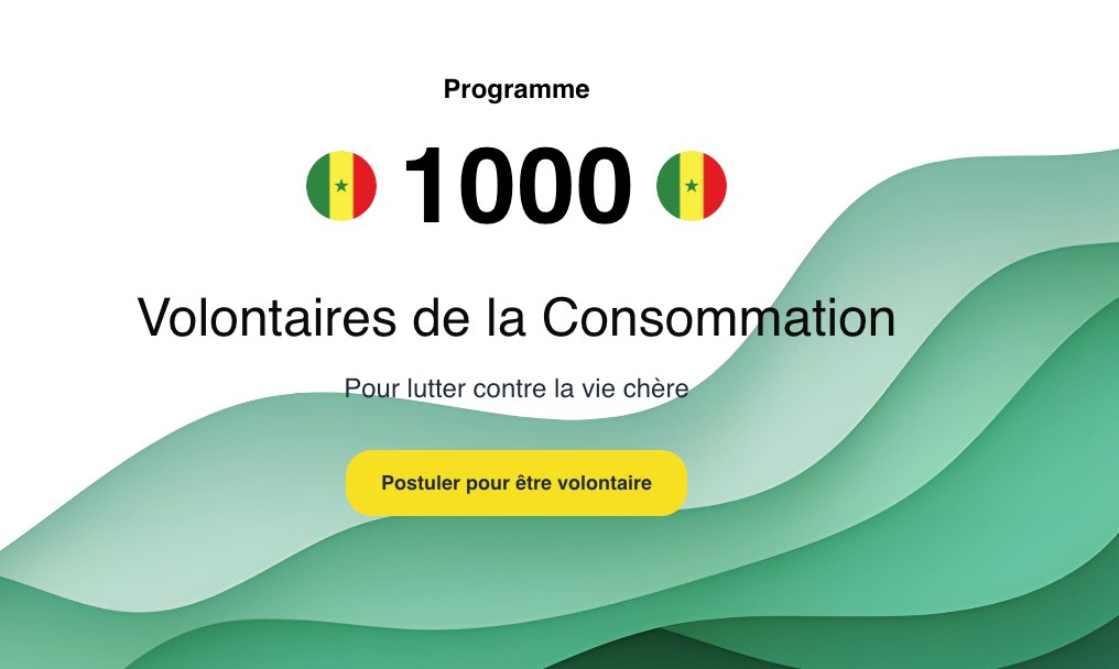 Recrutement des 1 000 volontaires de la Consommation:  Rémunération, critères et procédure d’inscription en ligne