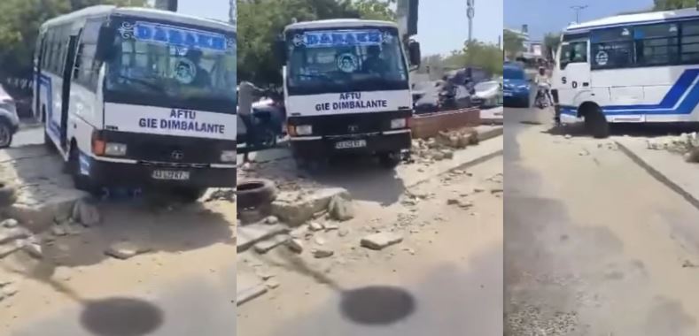 Indiscipline routière à Colobane : des automobilistes sèment le désordre, à l’image de ce TATA (vidéo)