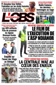 Découvrez les Unes des journaux sénégalais du samedi 12 avril 2025