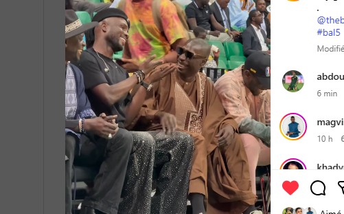 Khaby Lame et Abba No Stress à Dakar : Quand l’humour s’invite au basket