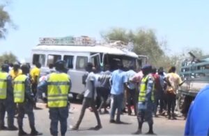 Mbacké : choc violent entre un Ndiaga Ndiaye et un camion-citerne (vidéo)